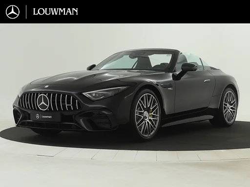 Mercedes-Benz SL-klasse Cabrio Roadster 43 | AMG DYNAMIC PLUS pakket | AMG Nightpakket | V8 Stylingpakket exterieur | 21" AMG-velgen, zilver | Performance bancos desportivos | Rijassistentiepakket Plus | Burmester Sound systeem | 360° câmera |