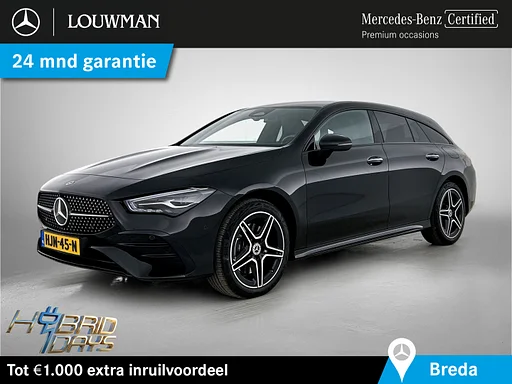 Mercedes-Benz CLA 250 Shooting Brake e Star Edition | AMG Line | Night Pakket | Sfeerverlichting | Dodehoek Assistent | Achteruitrijcamera | Ledkoplampen. Inclusief 24 maanden MB Certified garantie voor Europa.