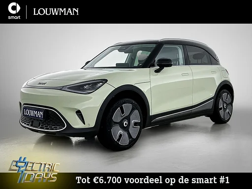 Smart #1 Premium 66 kWh | VAN € 42.520 NAAR € 35.810 | Electric Days