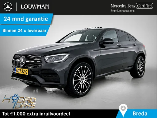 Mercedes-Benz GLC 300 300e 4MATIC Premium Plus | Burmester | teto solar | Distronic | MultiBeam | carro de reboque | Inclusief 24 maanden MB Certified garantie voor Europa.