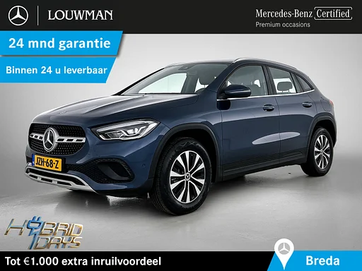 Mercedes-Benz GLA 250 e Plug-In Hybride carro de reboque | Achteruitrijcamera | Ledkoplampen | Easy-Pack Achterklep |Stoelverwarming voor. Inclusief 24 maanden MB Certified garantie voor Europa.
