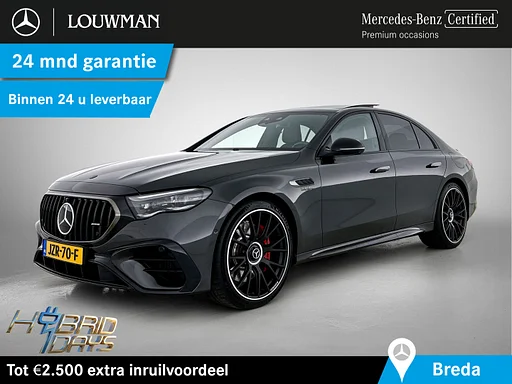 Mercedes-Benz E 53 AMG Mercedes-AMG 4MATIC+ AMG DYNAMIC PLUS Paket | AMG Driver's Package | Panorama Schuif-Kanteldak | Rijassistentiepakket plus | Burmester® | Head-up-Display. Inclusief 24 maanden MB Certified garantie voor Europa.