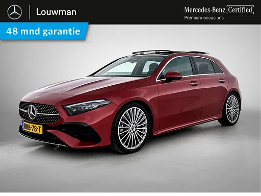 Mercedes-Benz A 180 AMG Line Plus | Tetto Pano | 360° macchina fotografica | Elektrische Stoelen | Sfeerverlichting | Apple Carplay | Binnen 24uur leverbaar | Inclusief 48 maanden MB Certified garantie voor Europa.