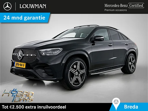 Mercedes-Benz GLE 400 Coupé e 4MATIC AMG Night Plug-In Hybride | Pano tető | Airmatic | Burmester® | 360° fényképezőgép | fűtött ülések voor + achter | Augmented Reality | Inclusief 24 maanden MB Certified garantie voor Europa.
