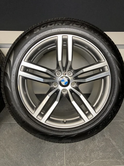 19” originele BMW X5 F15 / X6 F16 velgen + banden 623M 5x120 7849629 / 7849630