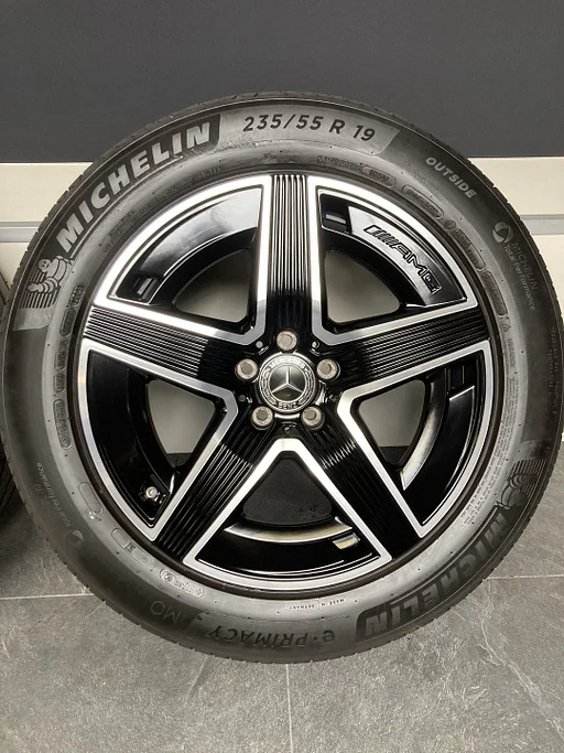 19” originele Mercedes GLC W254 AMG velgen + banden 5x112   A2544010400