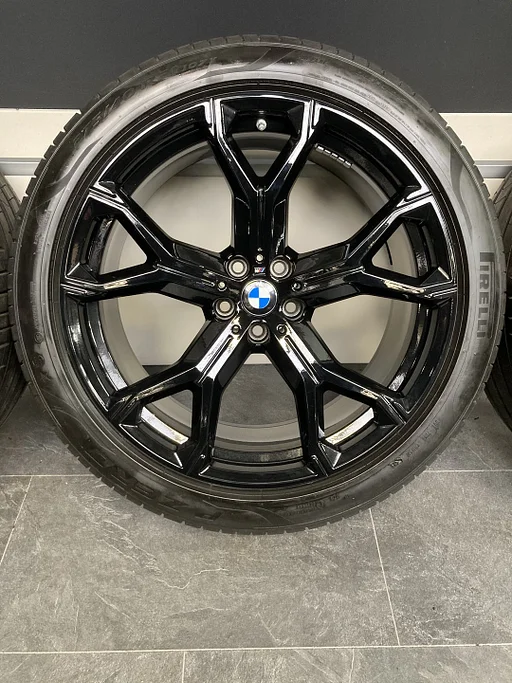 21” originele BMW X5 G05 / X6 G06 velgen + banden 741M 5x112 8071998 / 8071999