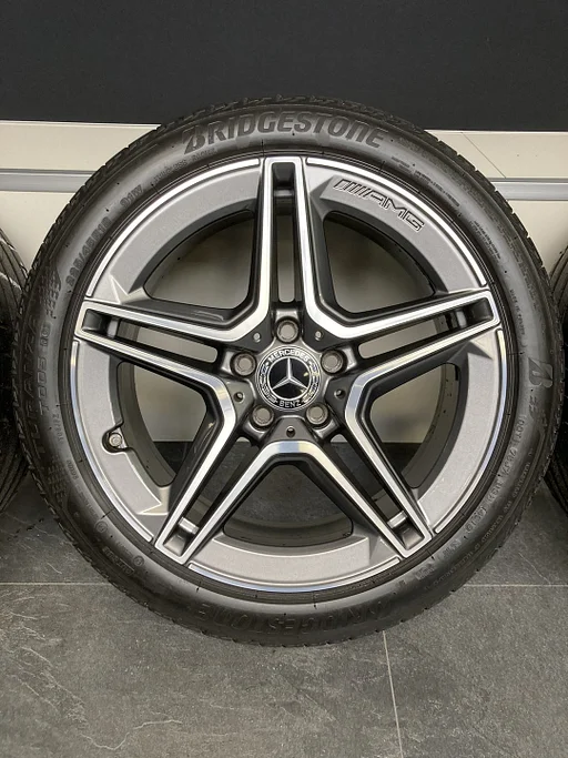 18” originele Mercedes A W177 AMG velgen + banden 5x112 A1774011500