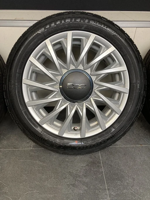 15” originel Fiat 500 velgen + banden 4x98 185/55/15 52027758