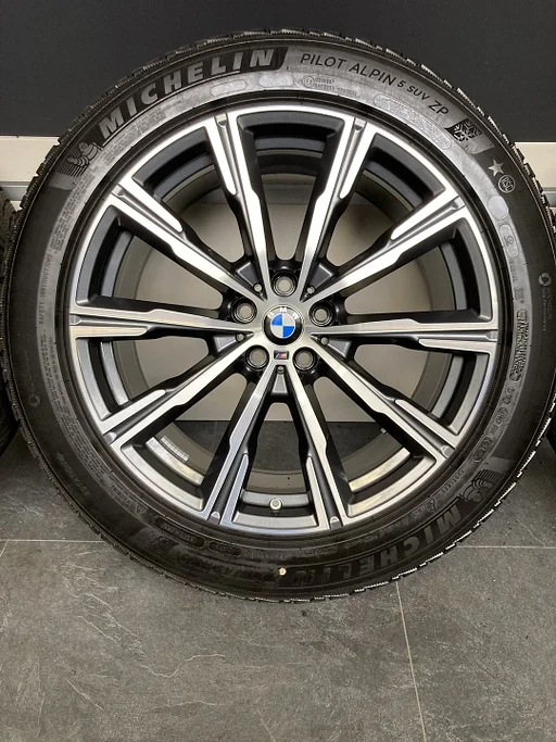 20” originele BMW X5 G05 / X6 G06 velgen + winterbanden 740M 5x112 8071996