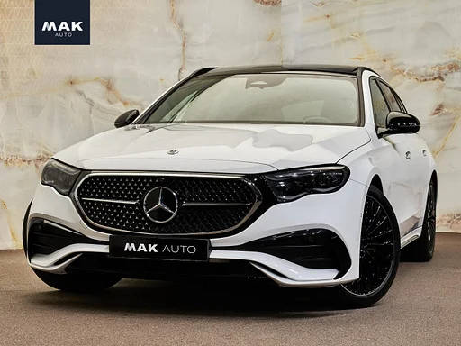 Mercedes-Benz E 300 Estate e AMG Line, NL-auto, 1e eig., pano, Burmester, 360° camera 20'', tr.haak, ACC, keyless, dealeroh, NP90k