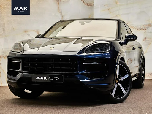 Porsche Cayenne Burmester, Exclusive Manufaktur, SportDesign, 4W-best, luchtv., memory, bijrijdersdisplay, matrix-LED, tr.haak, 22", ACC, HUD, NP178k Coupé 3.0 E-Hybrid,