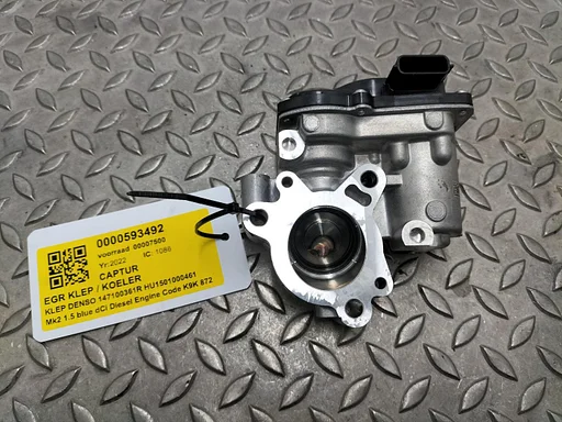 RENAULT CAPTUR EGR KLEP / KOELER 2022