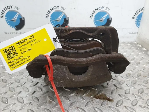 MERCEDES C-CLASS C 200 CDI BlueEFFICIENCY REM KLAUW 2012