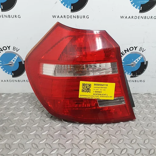 BMW 1 SERIES 118d Business Line ACHTERLICHT L 2007