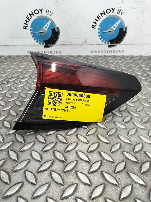 OPEL CORSA F 68 P2J0 1.2 ACHTERLICHT L 2021