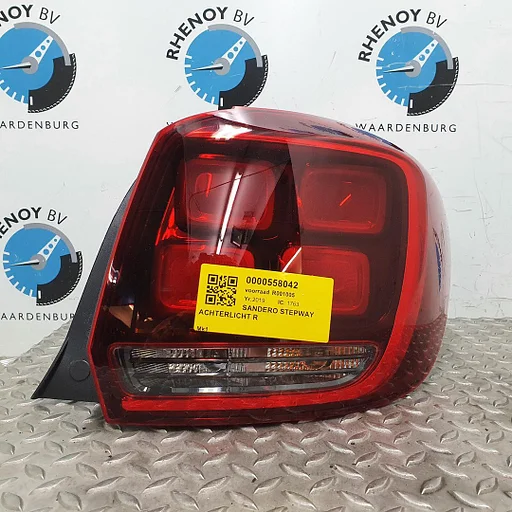 DACIA SANDERO STEPWAY ACHTERLICHT R 2019