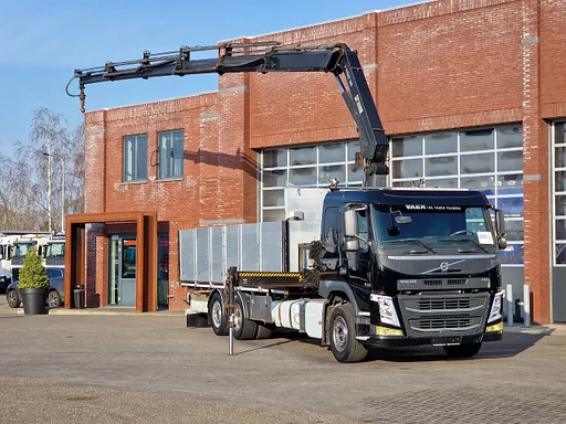 Volvo FM 370 6x2*4 - HIAB X-Hiduo 188 E-5 Crane with remote - Euro 6