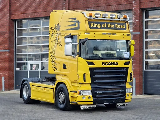 Scania R500 V8 Topline 4x2 - Manual gearbox - Retarder - PTO/Hydraulic - Custom interior