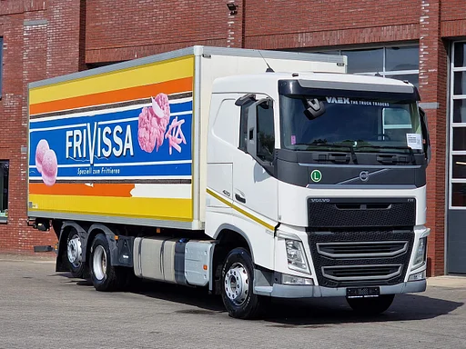 Volvo FH 13.420 6x2 - Box - Loadlift - Manual gearbox - Low KM