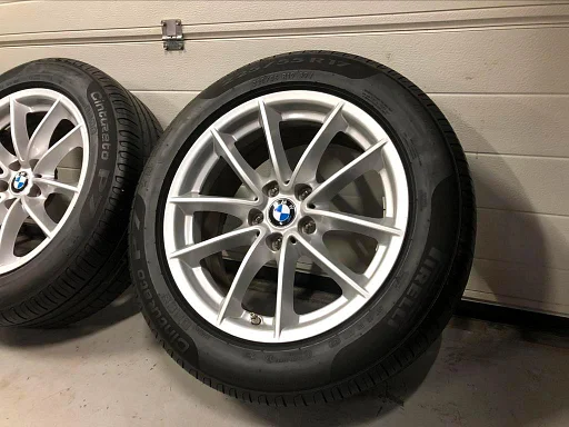 17inch Originele BMW Velgen Style 618! A-Merk Banden! 5x112