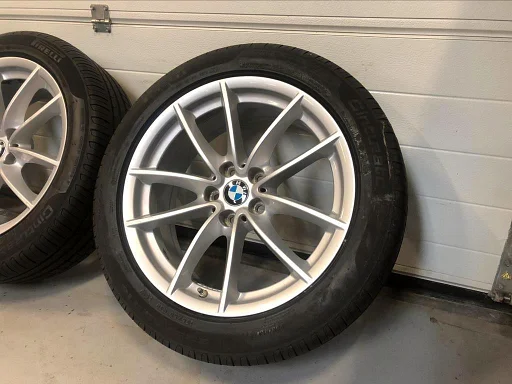 18inch Originele BMW Velgen Style 618 Zgn A merk Banden5x112