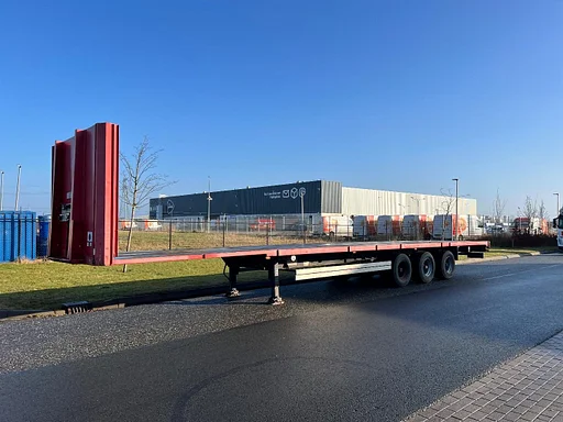 Vanhool 3-Assige vlakke oplegger Mega