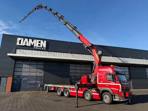 Volvo FM 500 8x4 Palfinger PK 65002-SH F + JIB PJ 125 E