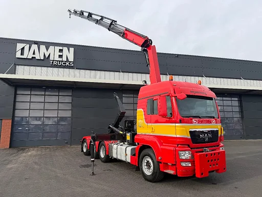MAN TGS 35.440 TGS 35.440 8x4-4 Tridem Haakarm+ Kraan