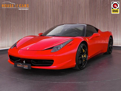 Ferrari 458 Italia 4.5 V8 |Rosso Scuderia|dealer onderhouden|carbon buckets|lift|JBL|camera|carbon interieur|