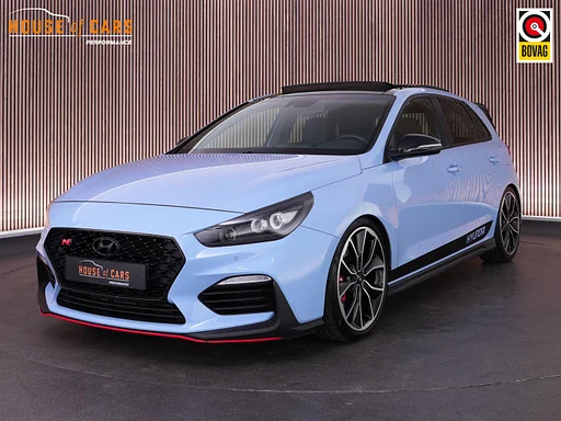 Hyundai i30 |dealer onderhouden|H&R veren|Maxton|slip diff|panoramadak|memory|Apple Carplay|parkeercamera|stoelverwarming|parkeercamera|clima|cruise control|19" lichtmetalen velgen| N2 Performance 2.0 275pk T-GDI