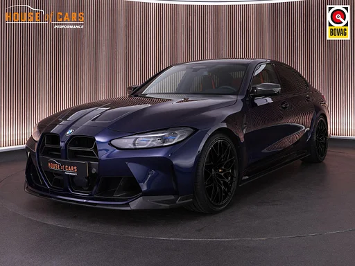 BMW M3 Competition 510PK |dealeronderhouden|Org.NL|bucket seats|keramisch|M-race trackpackage|M-carbon exterieur|Harman&Kardon|laser LED|HUD|memory|