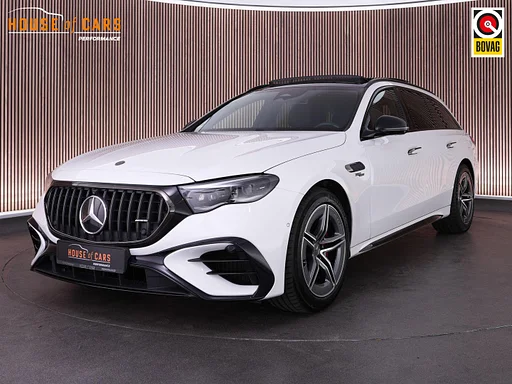 Mercedes-Benz E 53 AMG E53 Estate 612pk 4MATIC+ Night Edition |BTW-auto|dealer onderhouden|dynamic plus|hyperscreen|Burmester|achterasbesturing|panoramadak|digital LED|HUD|memory|360 camera|