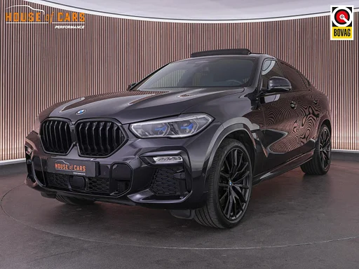 BMW X6 xDrive40i 340pk High Executive |M Sport|Org. NL auto|HUD|pano|meesturende achteras|laser|memory|Harman Kardon|softclose|stoelventilatie|luchtvering|stoelverwarming|stuurwielverw.|22 inch|