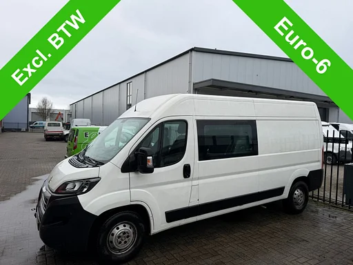 Peugeot Boxer 335 2.2 BlueHDi 140 L3H2 Premium DC 5 zitplaatsen