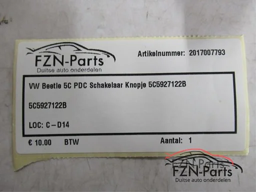 Schakelaar (diversen) Volkswagen Beetle (22927982)