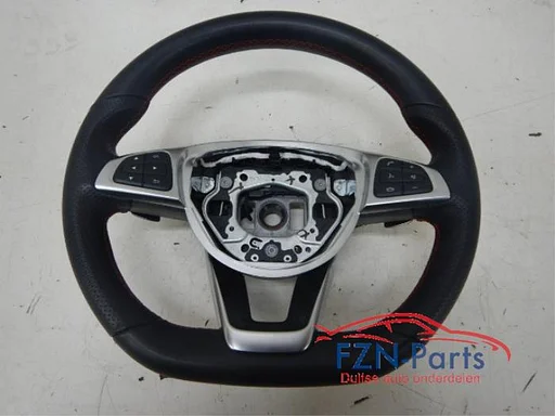 Mercedes-Benz W205 C-klasse AMG Styling Stuur Leer MF + F1