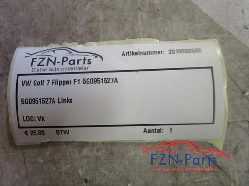 Schakelflipper set Volkswagen Golf (22740869)