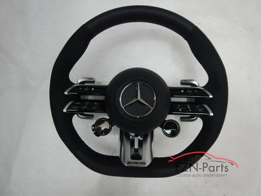Mercedes-Benz C63 E63 W206 W213 AMG Stuur Leer MF+F1+Airbag