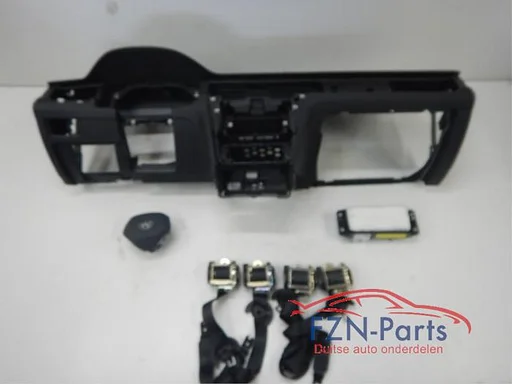 VW Arteon 3G8 Dashboard + Airbag set Zwart Leer