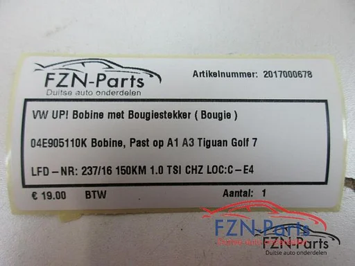 Bobine Volkswagen Golf (22740760)