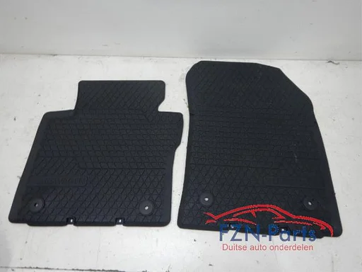 VW Caddy 2K Mattenset Rubber Voorzijde