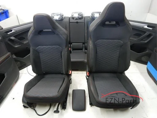 VW Tiguan 5NN Allspace interieur 7-persoons Alcatara Leer Stof