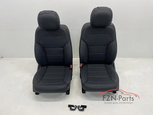 Mercedes-Benz GL-Klasse X166 Voorstoelen set links rechts zwart leder