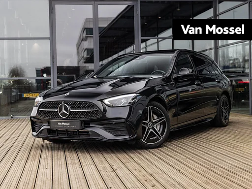 Mercedes-Benz C 300 Estate e AMG Line | NIGHT PAKKET | PANORAMA-SCHUIF-KANTELDAK | STOELMEMORY | KEYLESS ENTRY | APPLE CARPLAY | SFEERVERLICHTING | ACHTERUITRIJCAMERA | assentos aquecidos | SOUNDSYSTEM |