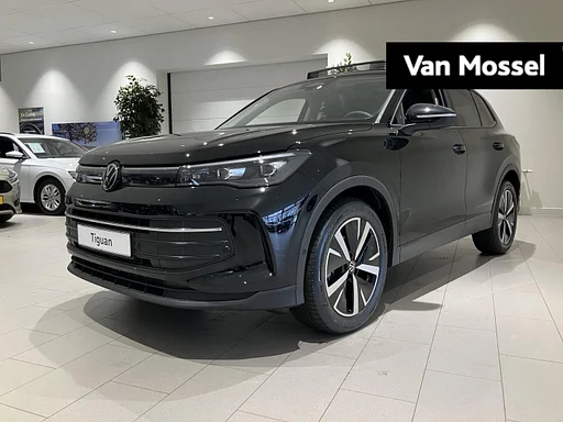 Volkswagen Tiguan 1.5 eTSI Life Edition 150 PK | Apple Carplay | Telhado de pano | carro de reboque | assentos aquecidos | Dodehoeksensoren | Stuurwielverwarming | Achteruitrijcamera | Park Assist | Sfeerverlichting | 19'' Lichtmetalen Catania jantes | Elektrische Achterklep | Rijstrookhulp | Adaptive Controle de cruzeiro | Elektrische Lendensteun |