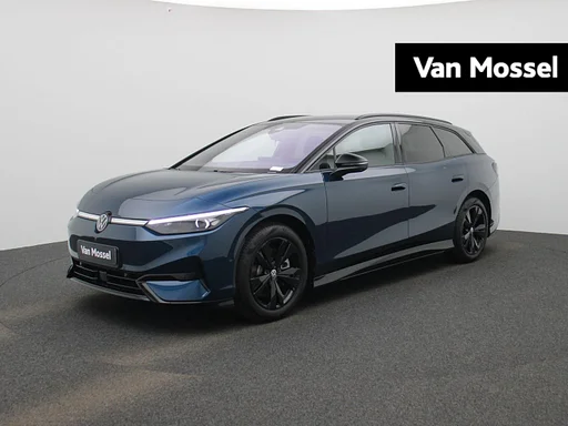 Volkswagen ID.7 Tourer Pro Limited Edition 77 kWh 286 PK | Black Style | Apple Carplay | navigatie | Head-up display | 360 kamera | IQ Ligts | Android Auto | Keyless access | Elektrische achterklep | Ruiten getint | Adaptive Tempomat | Eletrisch verstelbare stoelen | Stuurverwarming | podgrzewane siedzenia |