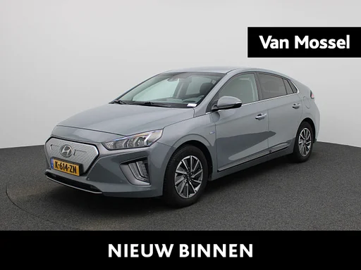 Hyundai IONIQ ADAPTIEVE CRUISE | navigatie | camera | heated seats & cool | STUUR VERWARMING | LEDER | ELEKTRISCHE STOELEN | 12 MAANDEN BOVAG GARANTIE | Premium EV 38 kWh