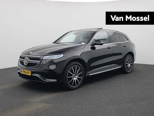 Mercedes-Benz EQC 400 4MATIC Business Solution AMG 80 kWh AMG Styling | Apple/Android Play | Adaptive Cruise | 360 camera | trailer coupling | Matrix LED | Panorama Dak | Rijsassistentiepakket Plus | 12 Maand BOVAG Garantie! |