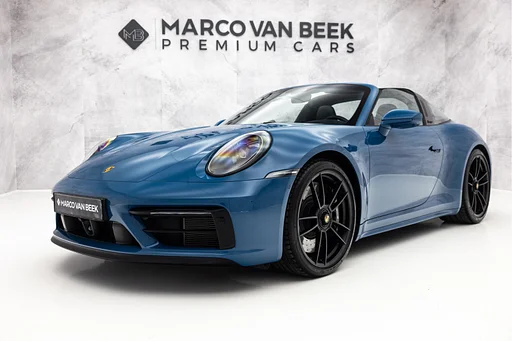 Porsche 992 992 Targa 3.0 4 GTS | PTS Oslo Blue | Lift | Burmester | Stoelventilatie